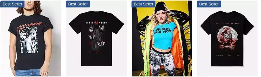 Online Exclusive T-Shirts Discount