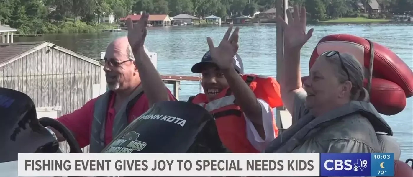A Special Day of Fishing for Children with Unique Needs
