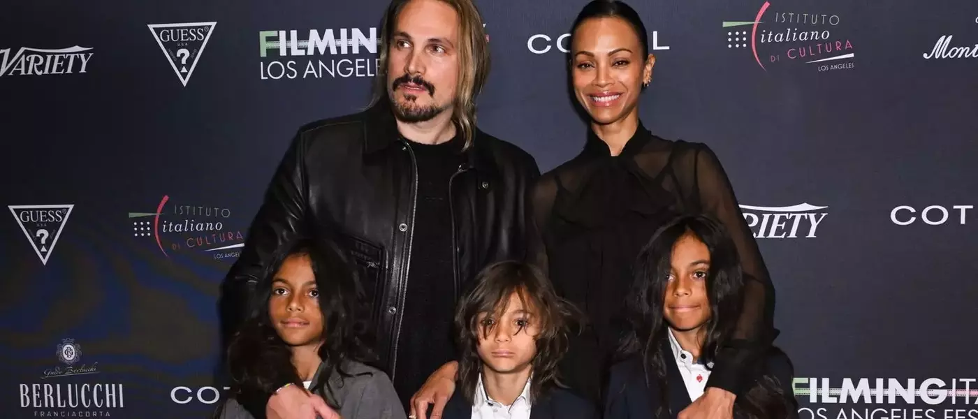 Zoe Saldaña Earns "Cool Points" from Her Sons for Family-Friendly Films