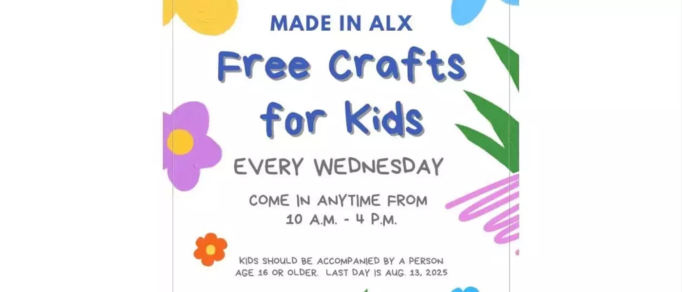 Summer Fun: Free Weekly Crafts for Kids at Made in ALX