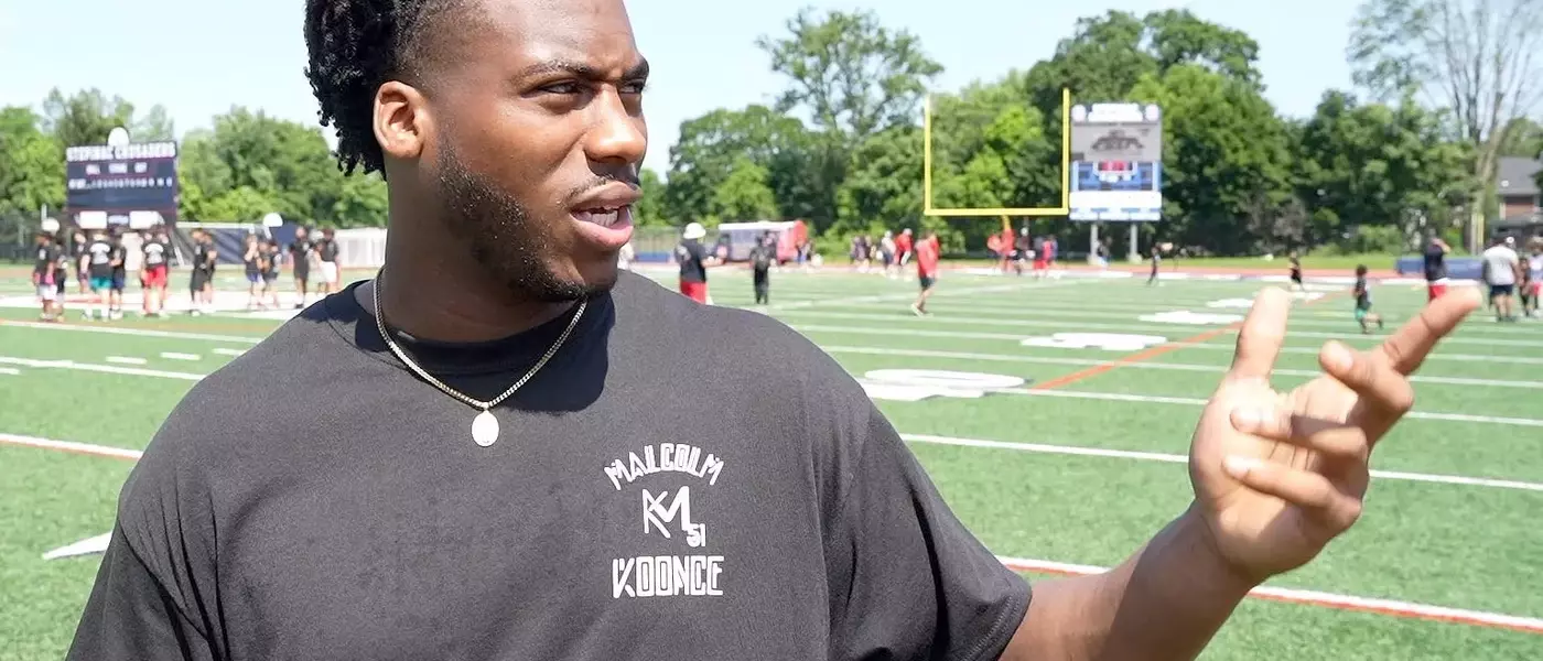 Former Las Vegas Raider Inspires Youth Through Free Football Camp