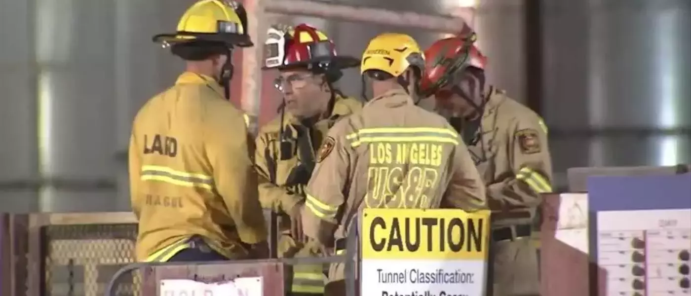 Miraculous Escape: Los Angeles Tunnel Workers Emerge Unscathed After Partial Collapse