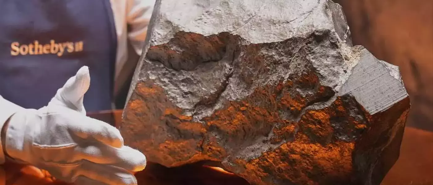 A Martian Meteorite's Journey to Auction