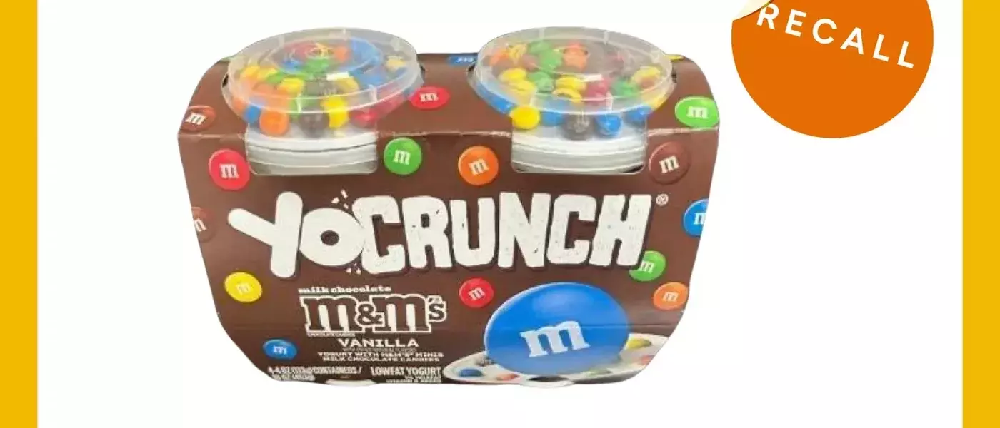 Urgent Recall: YoCrunch Yogurts Pose Choking Hazard Due to Plastic Contamination