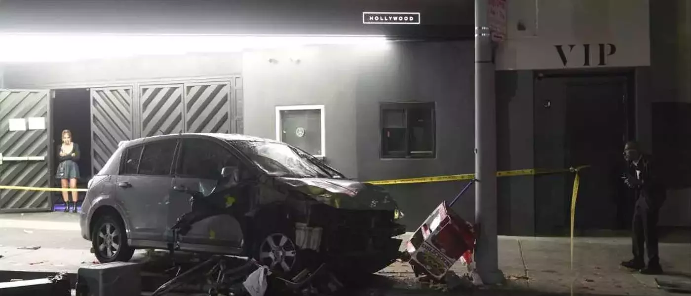 Vehicle Plows into Los Angeles Nightclub Crowd, Driver Shot Amid Chaos