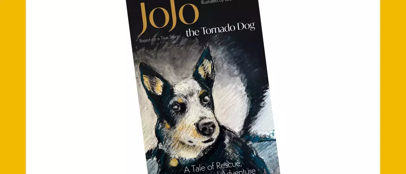 A Heartwarming Tail: "JoJo the Tornado Dog" Chronicles a Rescue Dog's Journey and Advocates for Animal Welfare