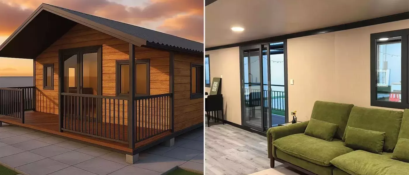 Embracing Compact Living: A Family's Journey to a Four-Bedroom Prefab Home