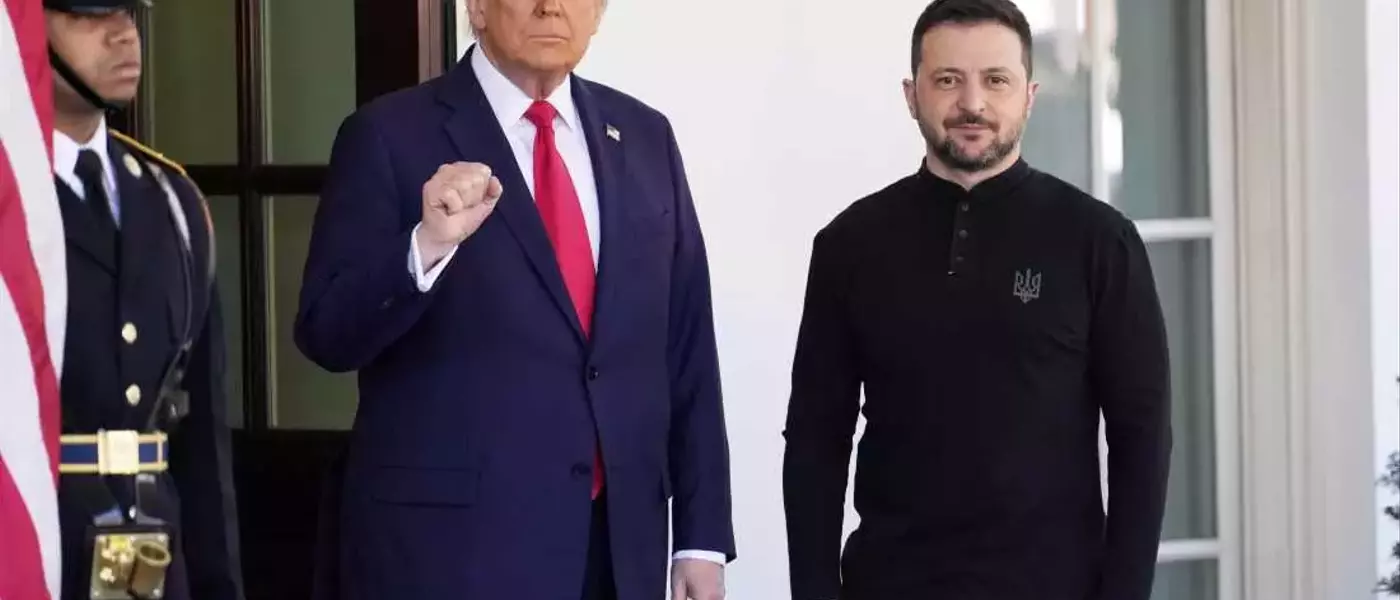 European Leaders Rally Behind Zelenskyy Ahead of White House Meeting with Trump