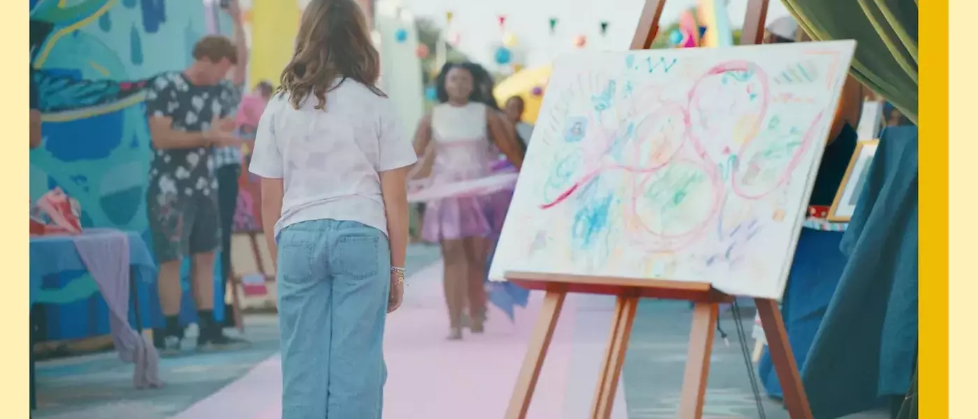 A 9-Year-Old's Artistry Ignites a Global Creative Movement