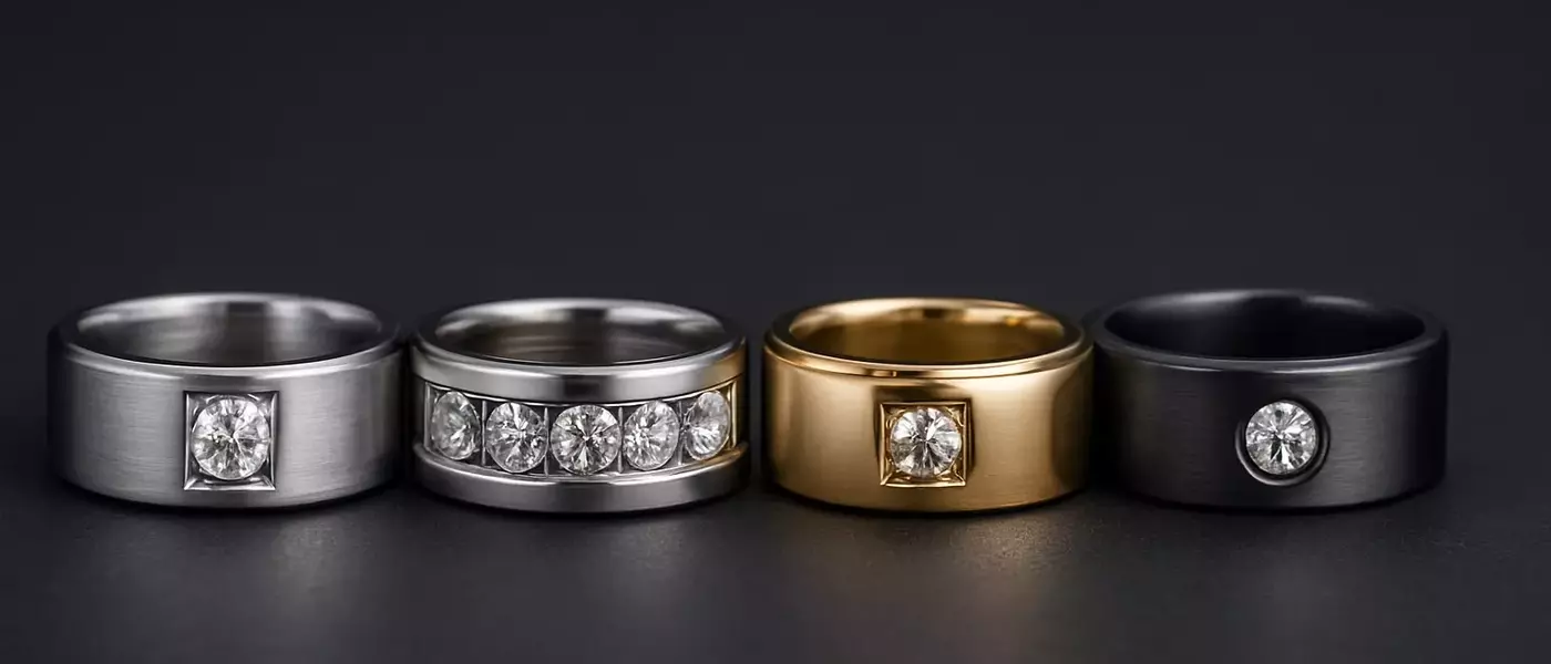Men’s Diamond Bands: Redefining Modern Elegance