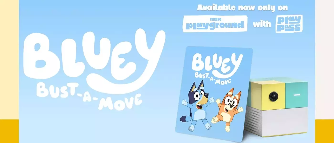 Bluey: Bust-a-Move, the new interactive video game, encourages active play