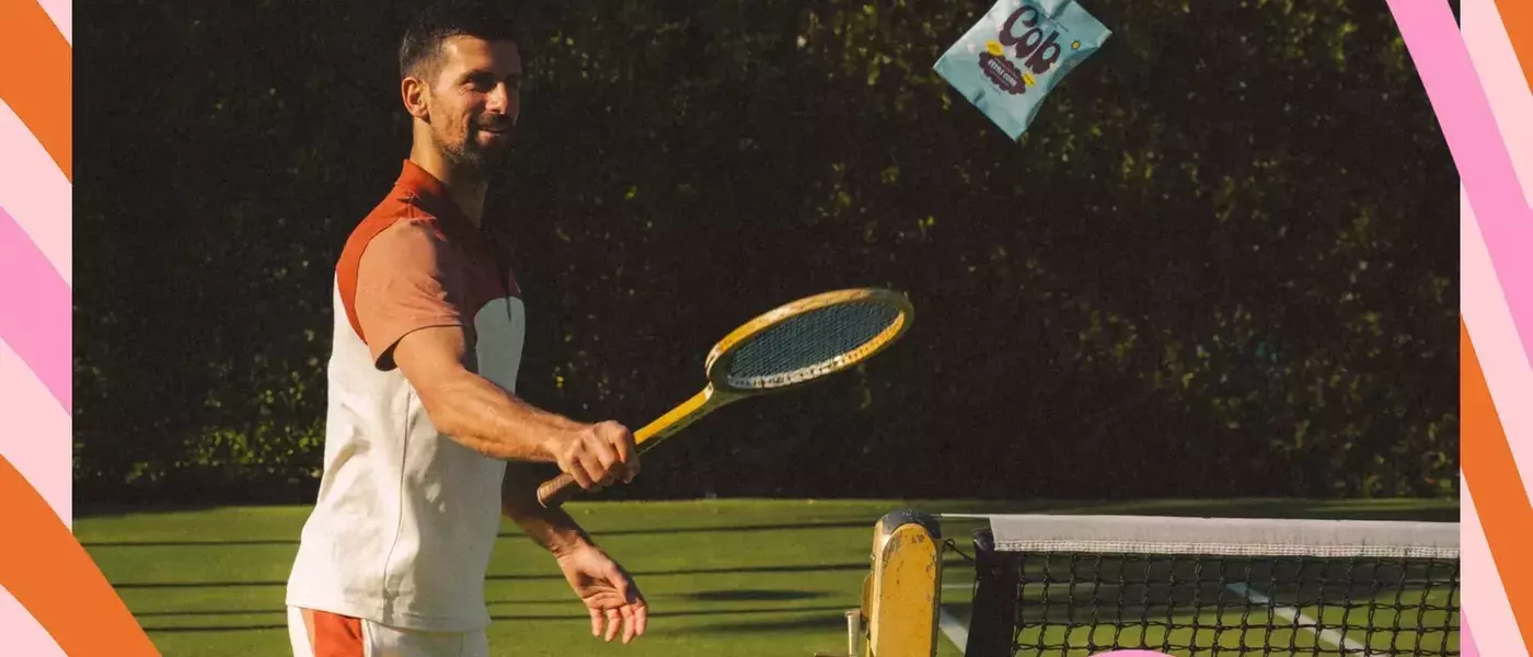 Novak Djokovic Launches 'Cob' Sorghum Popcorn Alternative for Gluten-Free Snacking