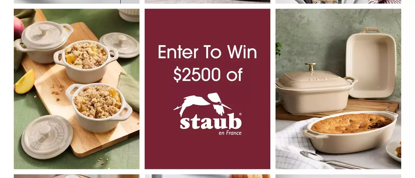 Staub Holiday Sweepstakes: Win Premium Kitchenware