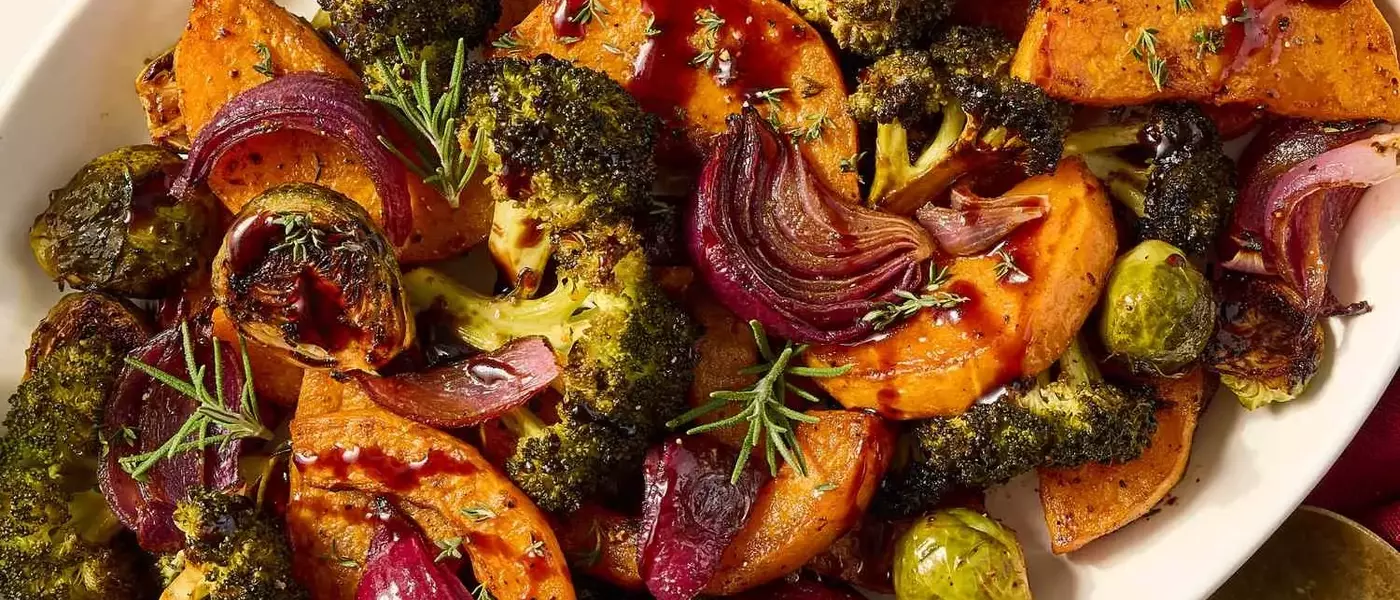 Balsamic Roasted Sheet Pan Vegetables: A Nutritious and Flavorful Side Dish