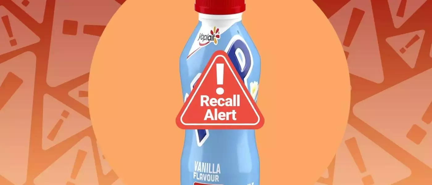 Yoplait YOP Drinkable Yogurt Recalled in Canada Over Plastic Contamination