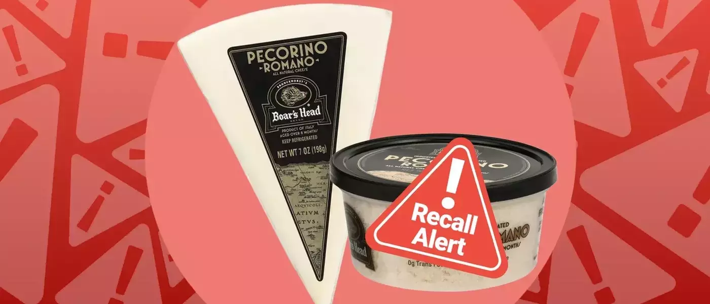 Boar's Head Pecorino Romano Cheese Recalled Over Listeria Concerns