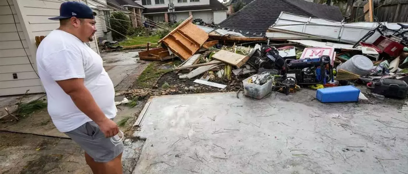 Devastating Tornado Strikes Houston Suburb, Over 100 Homes Damaged