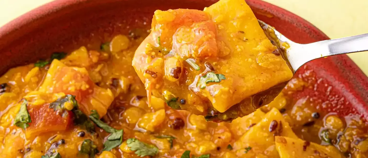 Dal Dhokli: A Heartwarming Indian Lentil Stew with Spiced Wheat Dumplings