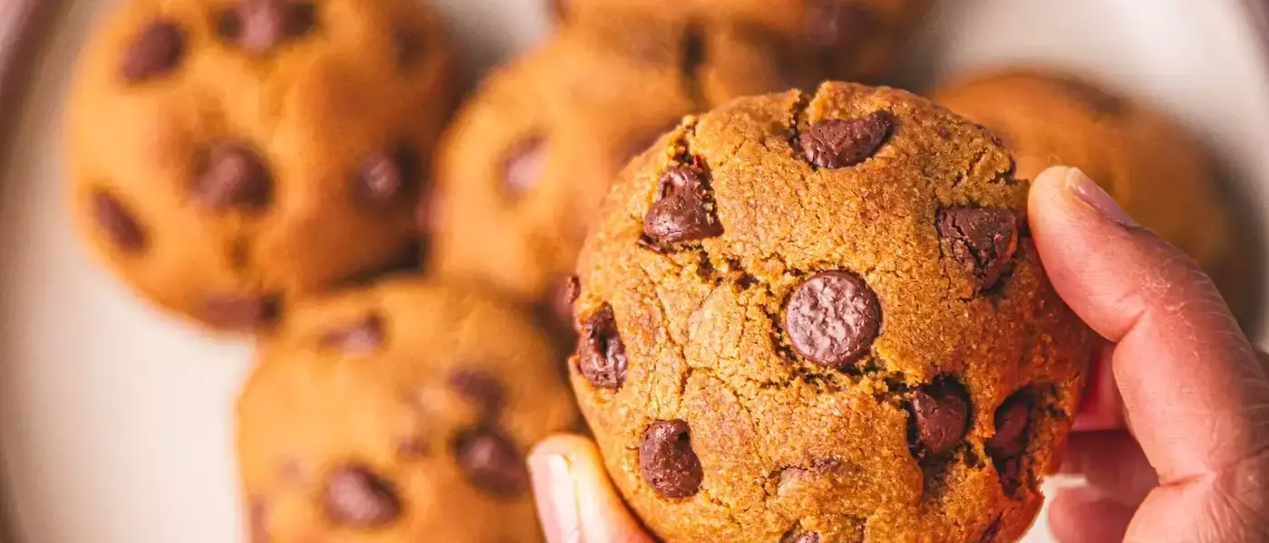 Rapid Air Fryer Chocolate Chip Cookies for Two