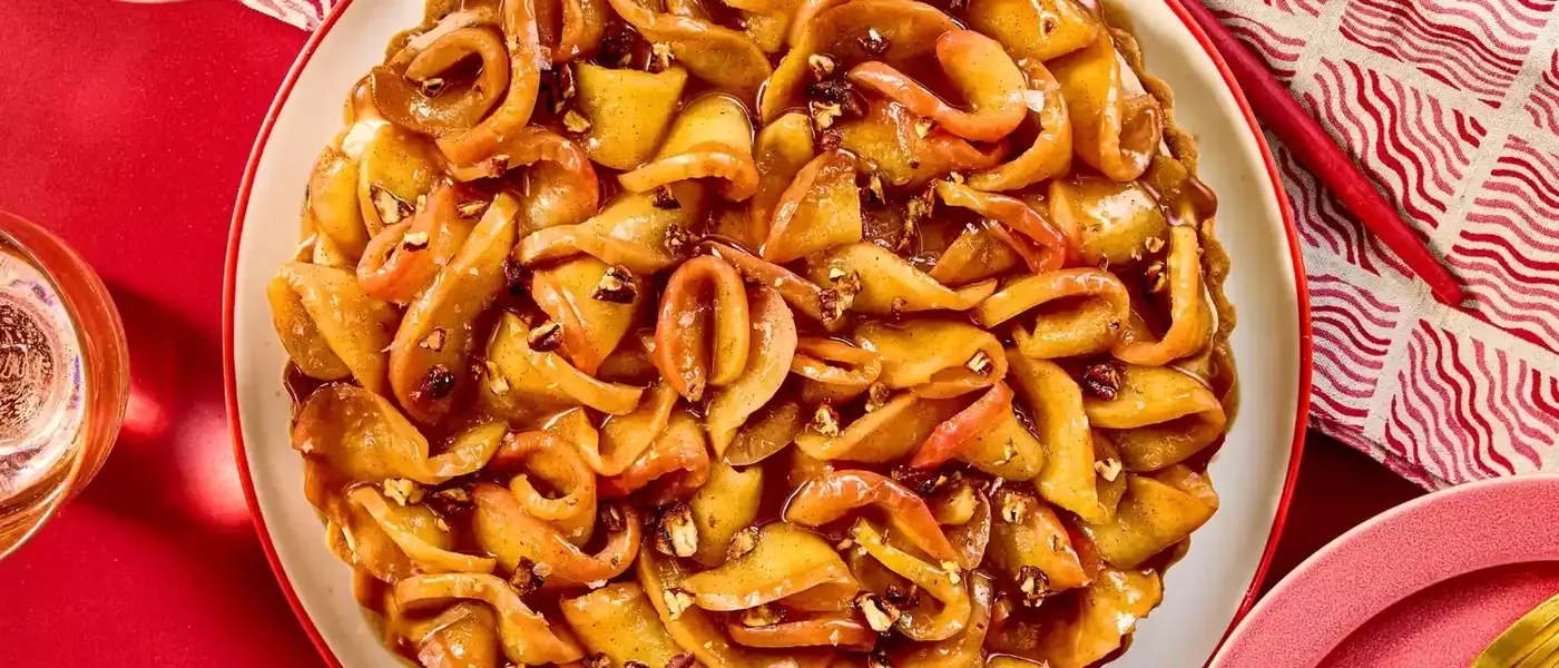 Symphony of Flavors: Crafting the Exquisite Apple Chestnut Caramel Tart