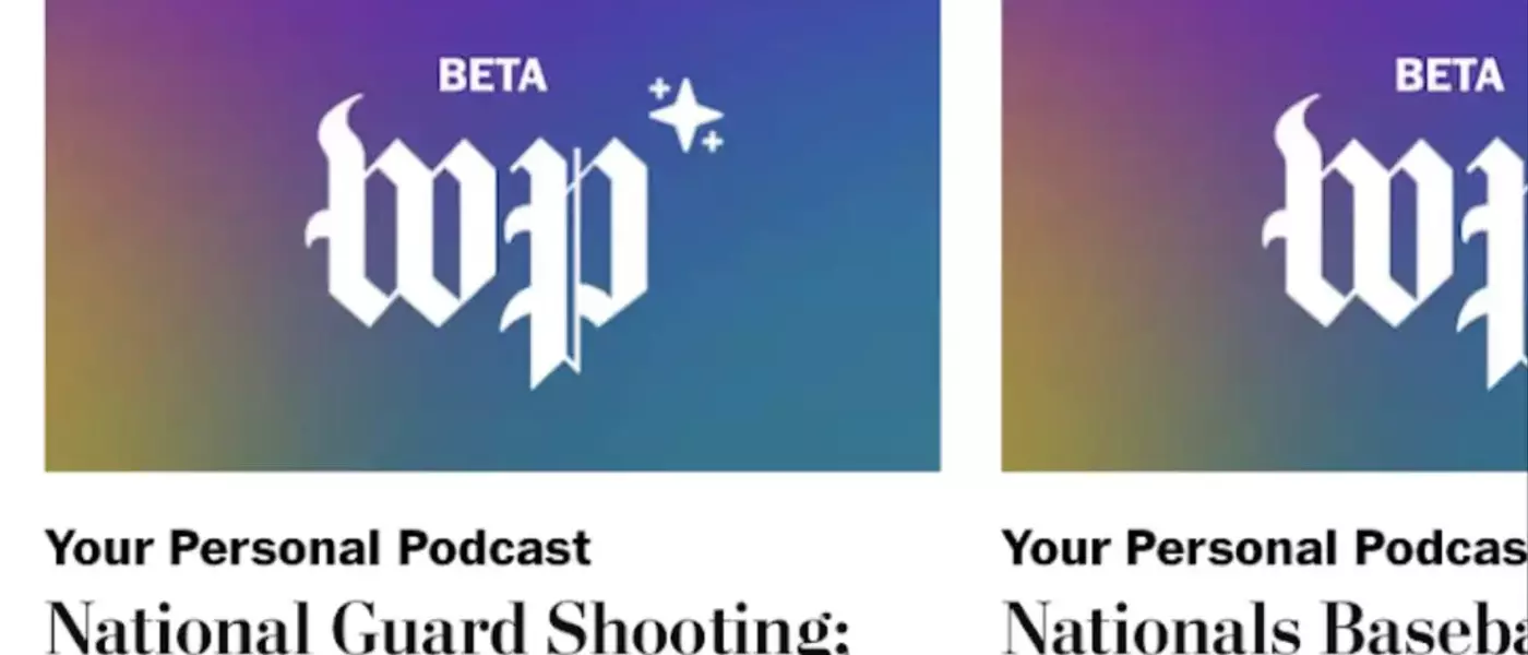 The Washington Post's AI Podcast: A Glimpse into the Future of News Consumption?