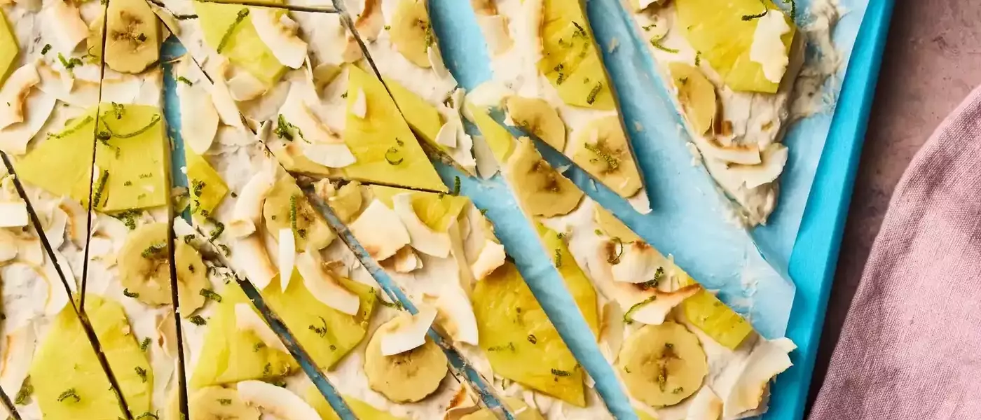 Tropical Frozen Bark: A Sweet, Healthy Indulgence