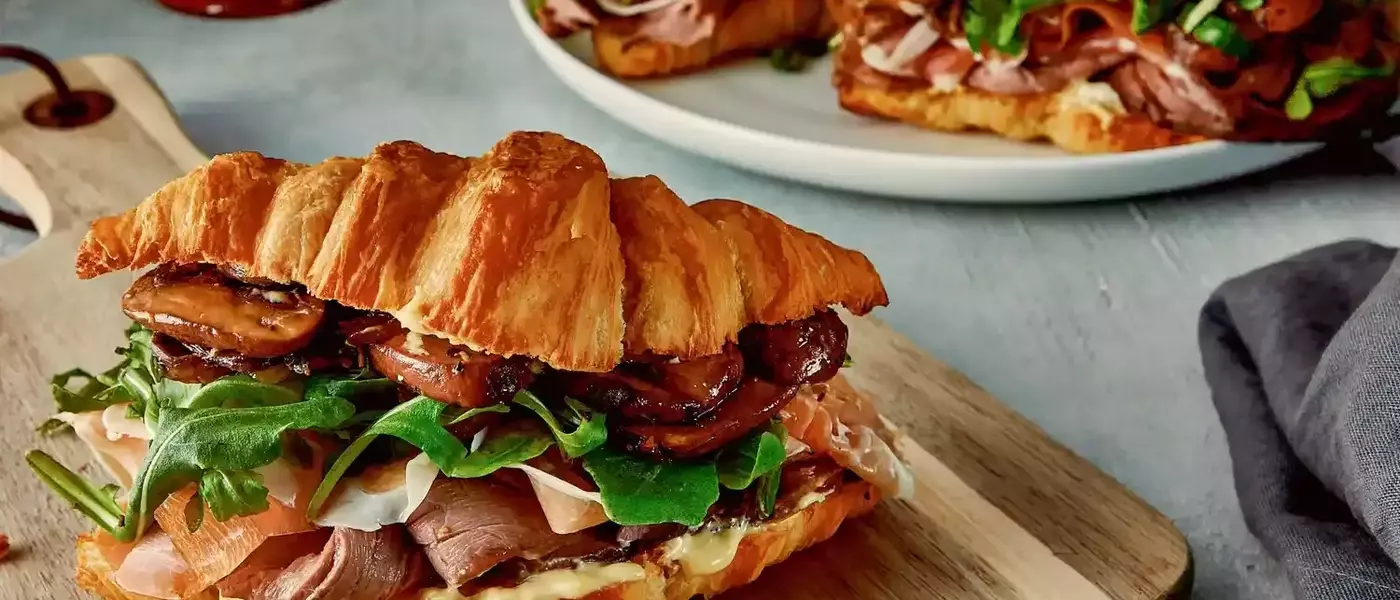 Effortless Wellington-Inspired Croissant Sandwiches