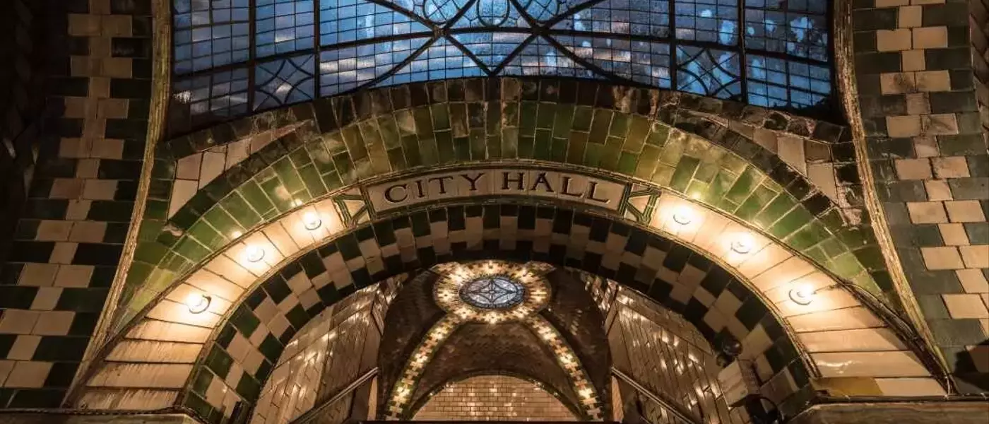 NYC Mayor's Oath in Historic Subway Station