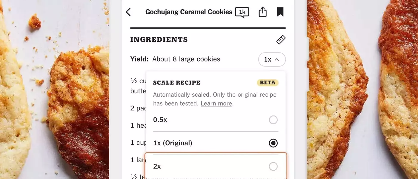 Scaling Recipes with AI: The New York Times Cooking App's Innovation