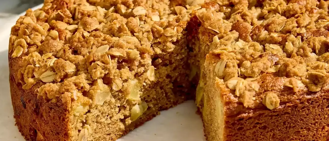 Traditional Irish Apple Cake with a Healthy Twist
