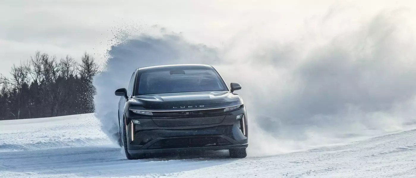 Lucid Vehicles Excel in Extreme Winter Testing