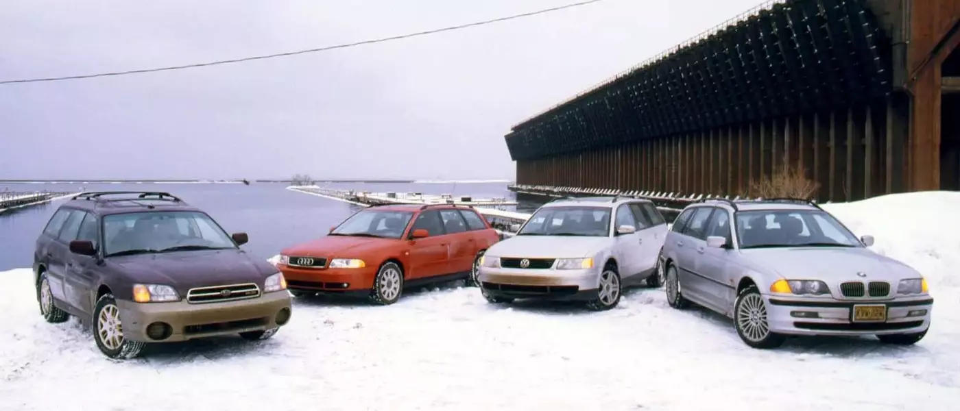 2001 All-Wheel Drive Wagon Showdown: Subaru Outback, VW Passat, BMW 325xi, and Audi A4 Avant