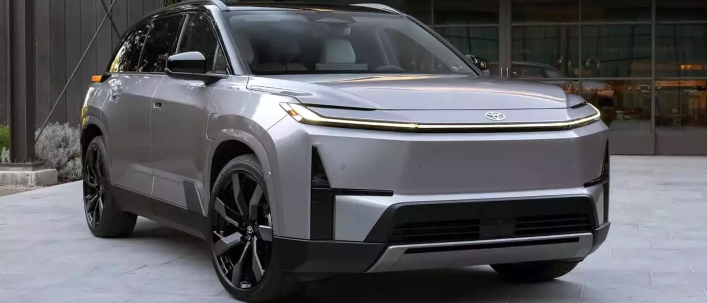 Toyota Debuts Its First All-Electric Three-Row SUV