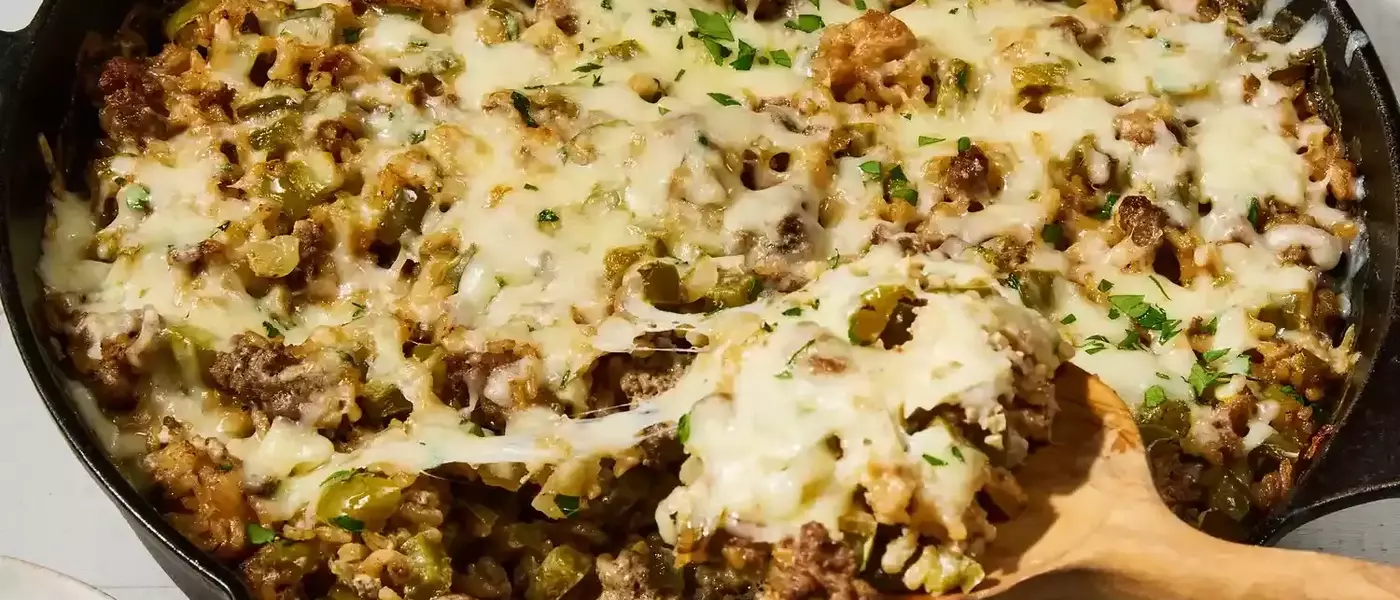 Hearty Cheesy Ground Beef & Rice Bake: A Quick and Satisfying Meal