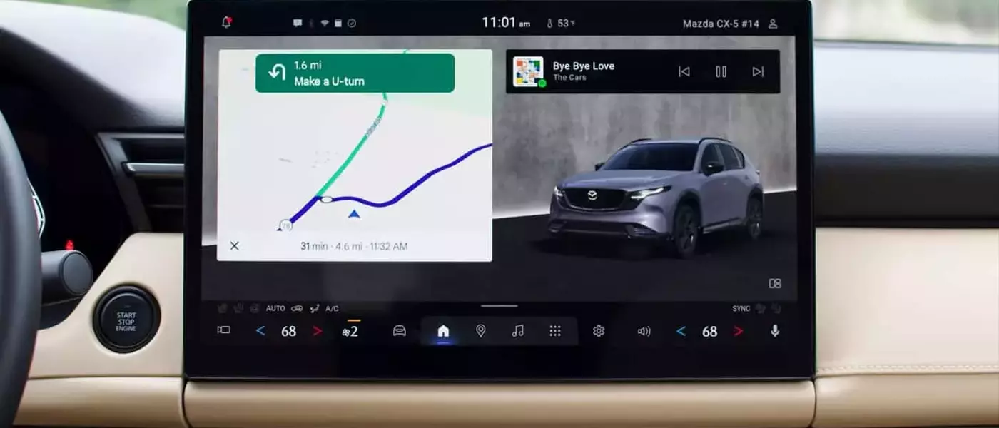 Mazda CX-5 Adopts Touchscreen Infotainment, Phasing Out Controller Knob