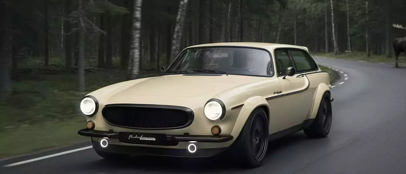 Autoforma Unveils Exquisite Volvo P1800ES Restomod