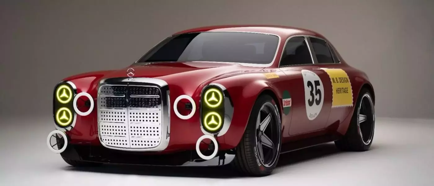 Mercedes-Benz Unveils 'Red Pig' Homage Concept