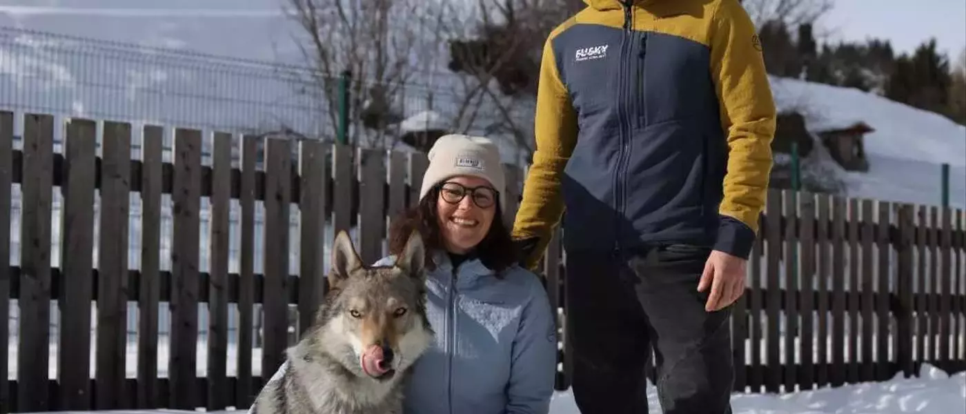 Nazgul, the Wolfdog, Becomes Unlikely Olympic Sensation in Italy