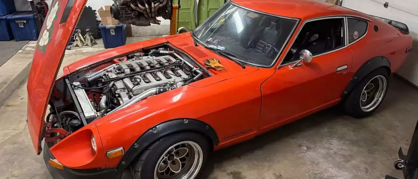 Datsun 240Z Gets V12 Engine Transplant, Roars Like a Ferrari