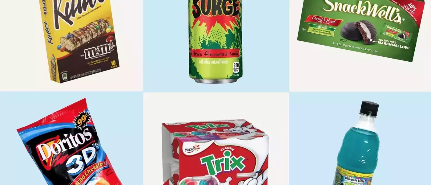 A Trip Down Memory Lane: Iconic Childhood Snacks of the 90s and 2000s