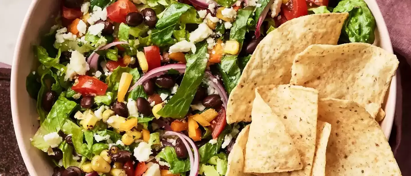 Wholesome Taco Salad: A Fiber-Rich, No-Cook Delight