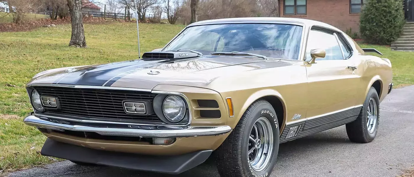 The Enduring Appeal of the 1970 Ford Mustang Mach 1 with 428 Super Cobra Jet Engine