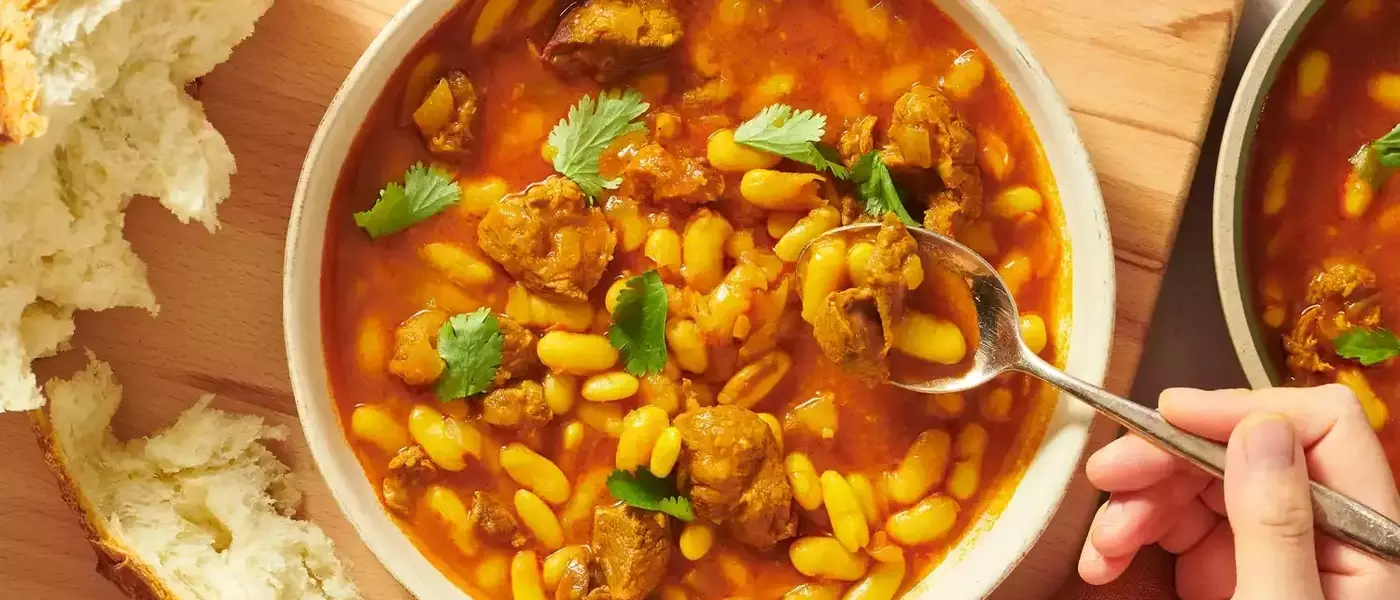 Moroccan White Bean and Lamb Stew (Loubia): A Comforting One-Pot Delight