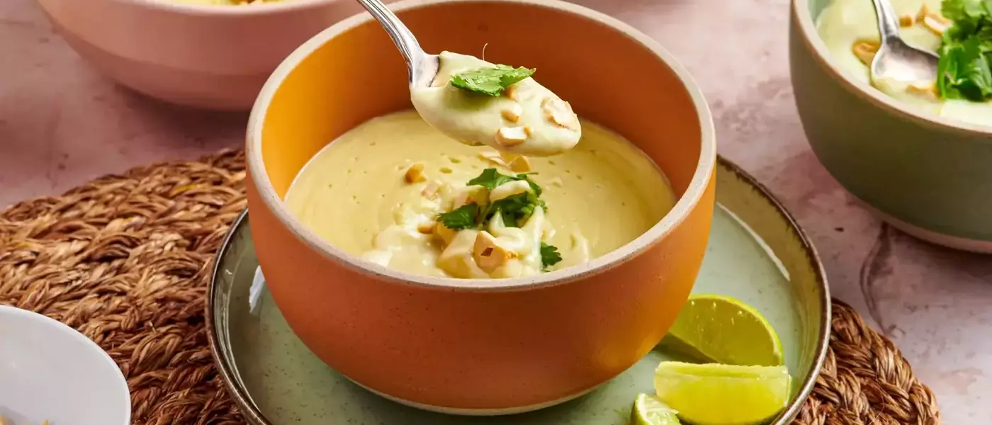 Creamy Thai-Inspired Parsnip Soup with Coconut and Aromatics