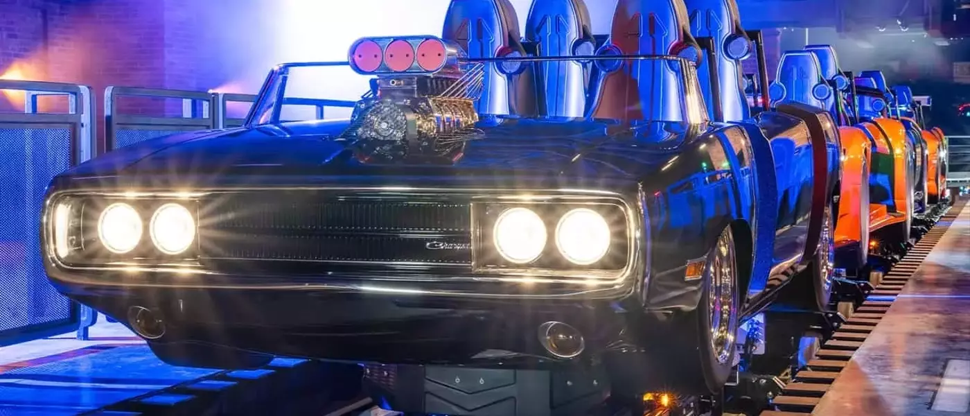 Fast & Furious: Hollywood Drift Roller Coaster Unveils Iconic Ride Vehicles
