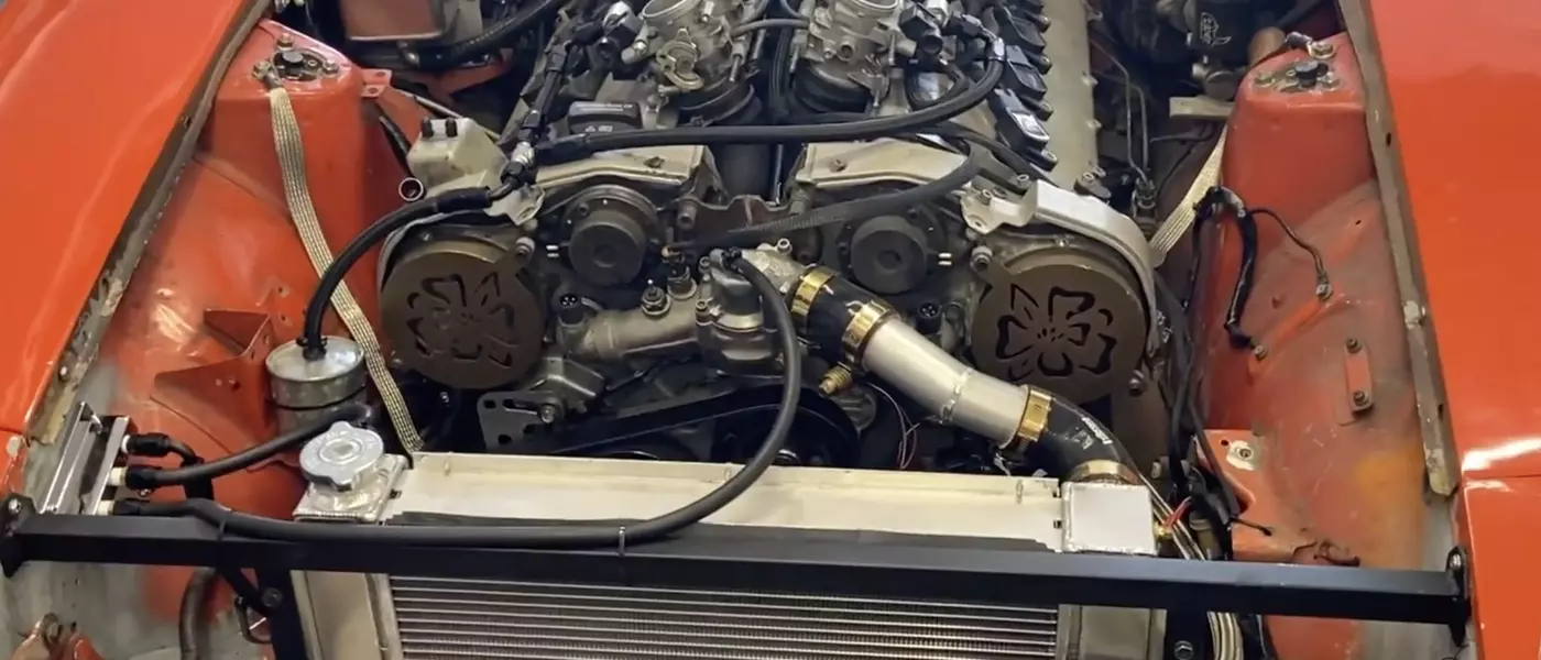 Datsun 280Z Transformed with Mercedes-Benz V12 Power
