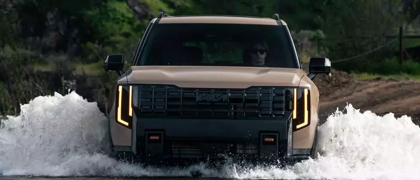 Kia Telluride X-Pro Outperforms Rivals in Wading Depth