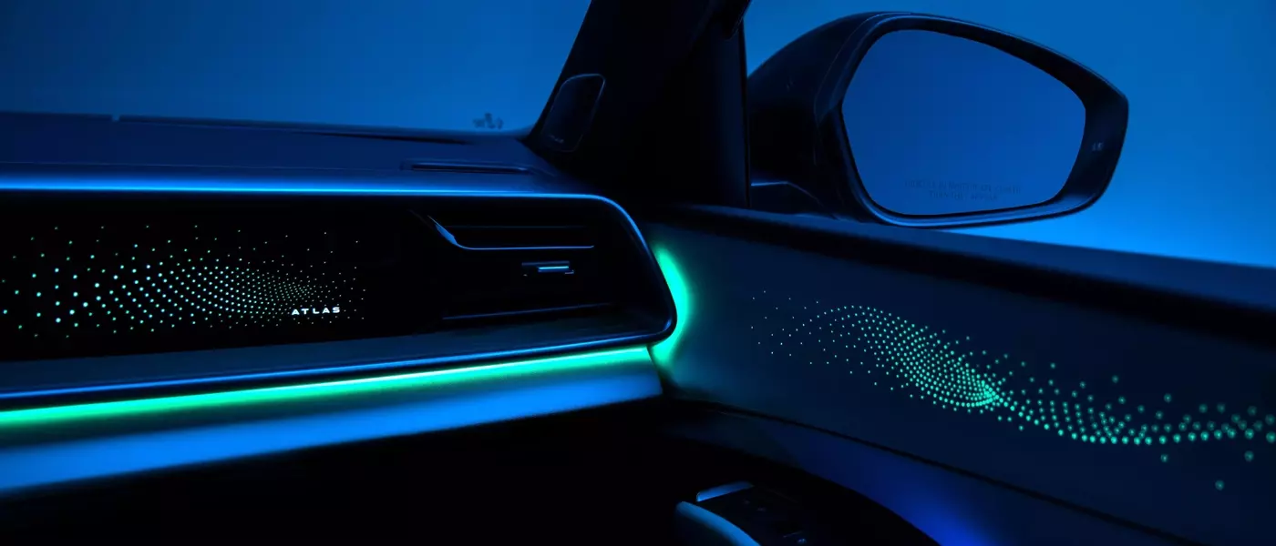 Volkswagen Teases Next-Generation 2027 Atlas Interior