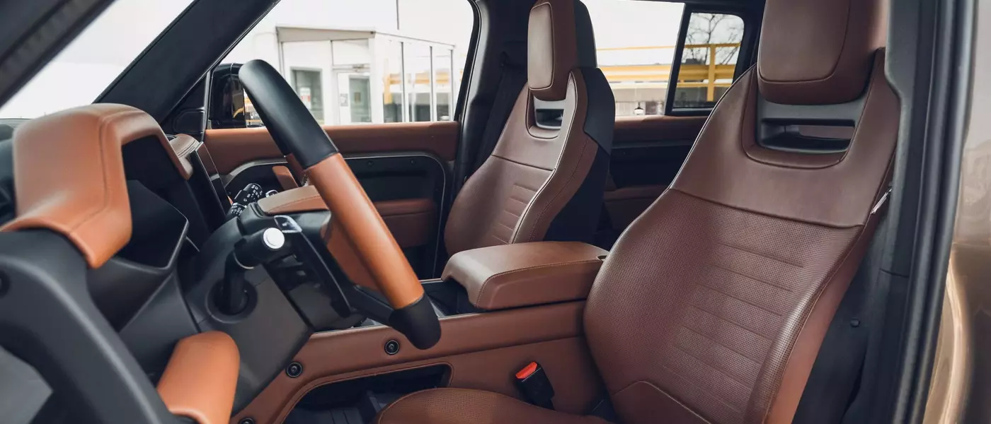 Inside the 2025 Land Rover Defender Octa
