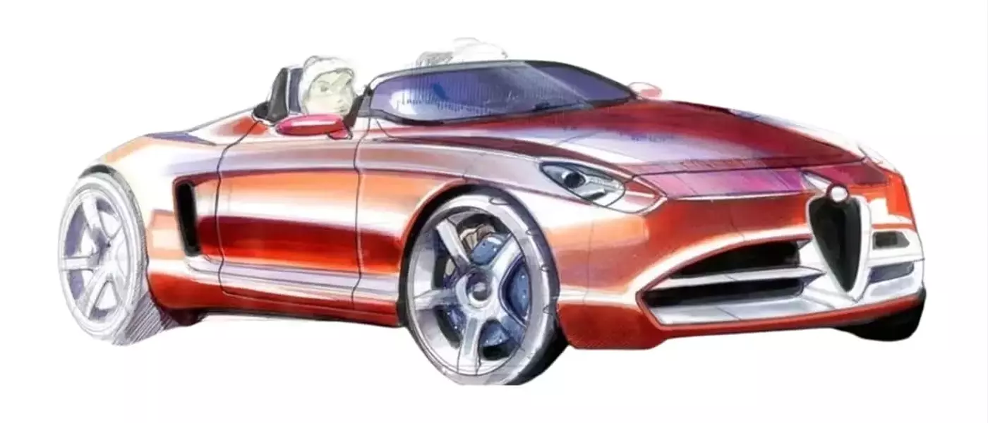 Alfa Romeo's Unbuilt Porsche Boxster Rival